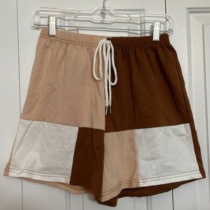 SHEIN™ PATCHWORK SHORTS